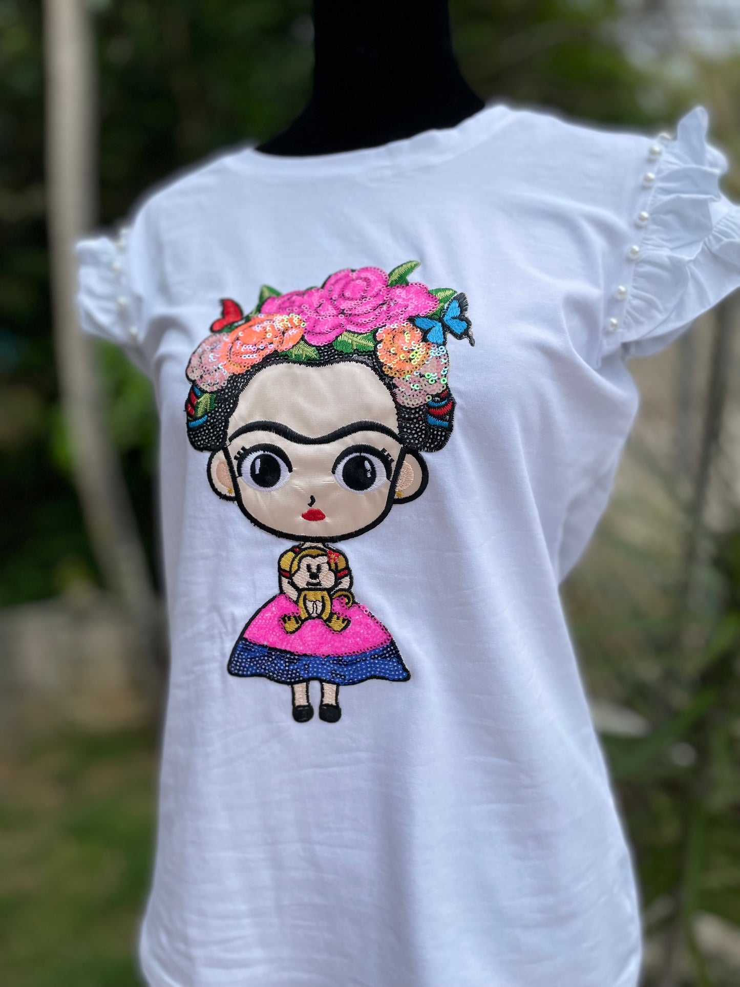 Frida Print Top